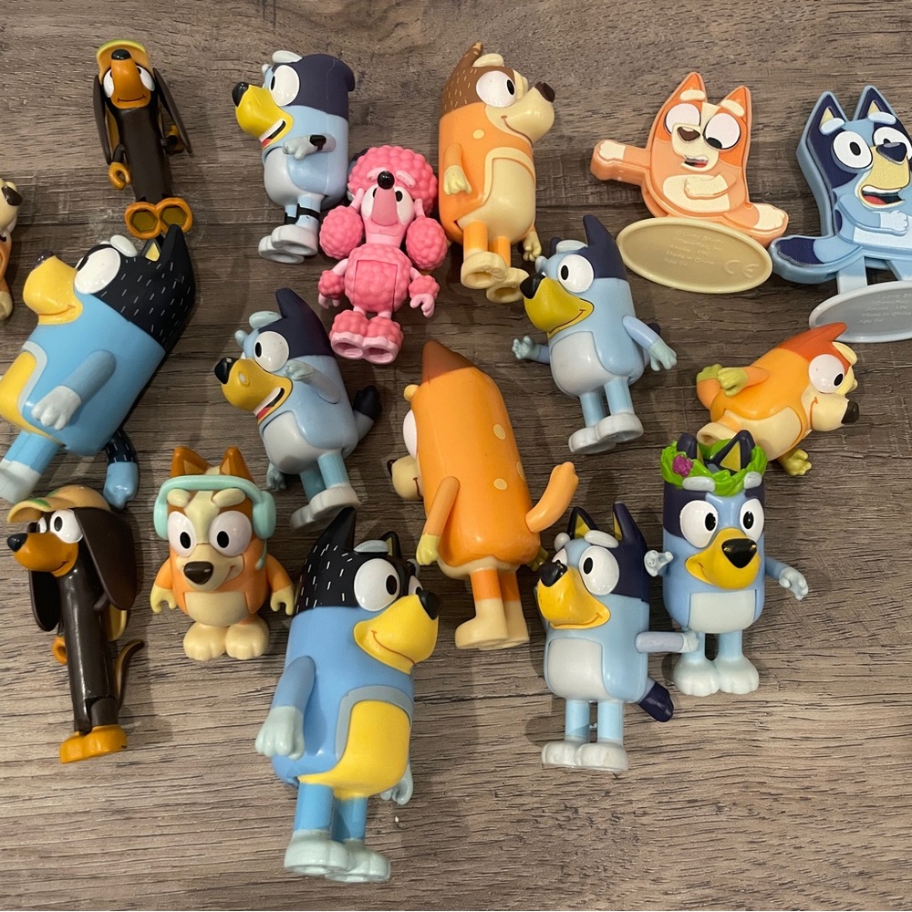 Bluey Toy Figures